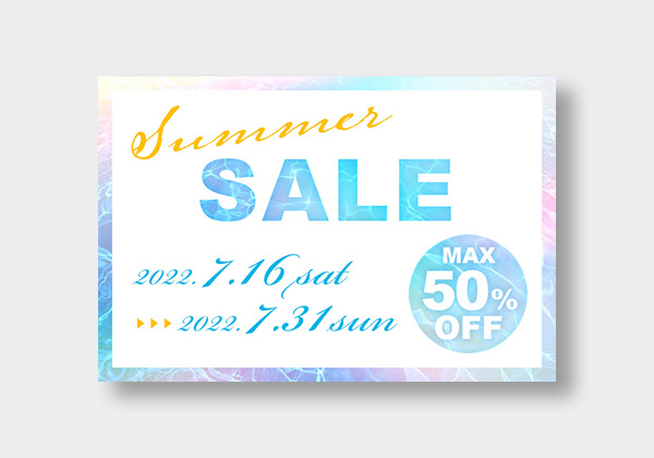 summer sale
